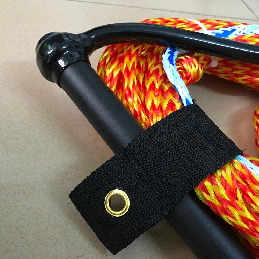 Wasser Ski Wakeboard Seil mit Griff Grip für Leine Knie Internat Waterski 1000kg 23 Meter 10mm Sicherheit Surfen euquipment