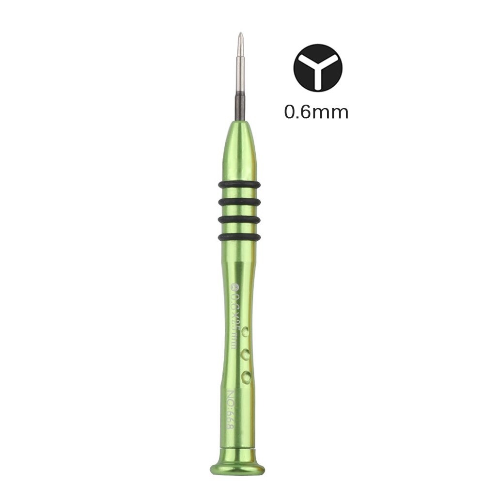Pentalobe – tournevis tripoint PH000 Phillips 1.5mm 0.8mm P2, 0.6mm Y000, pour iPhone 7 8 Plus X XS 11 12 13 Pro, Kit d&#39;outils de réparation: Y000 0.6