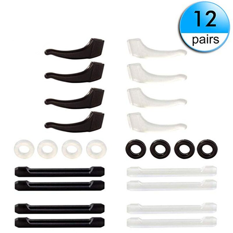 Anti Slip Silicone Glasses Ear Hooks For Kids And Adults Round Grips Eyeglasses Sports Temple Tips Soft Ear Hook: 2