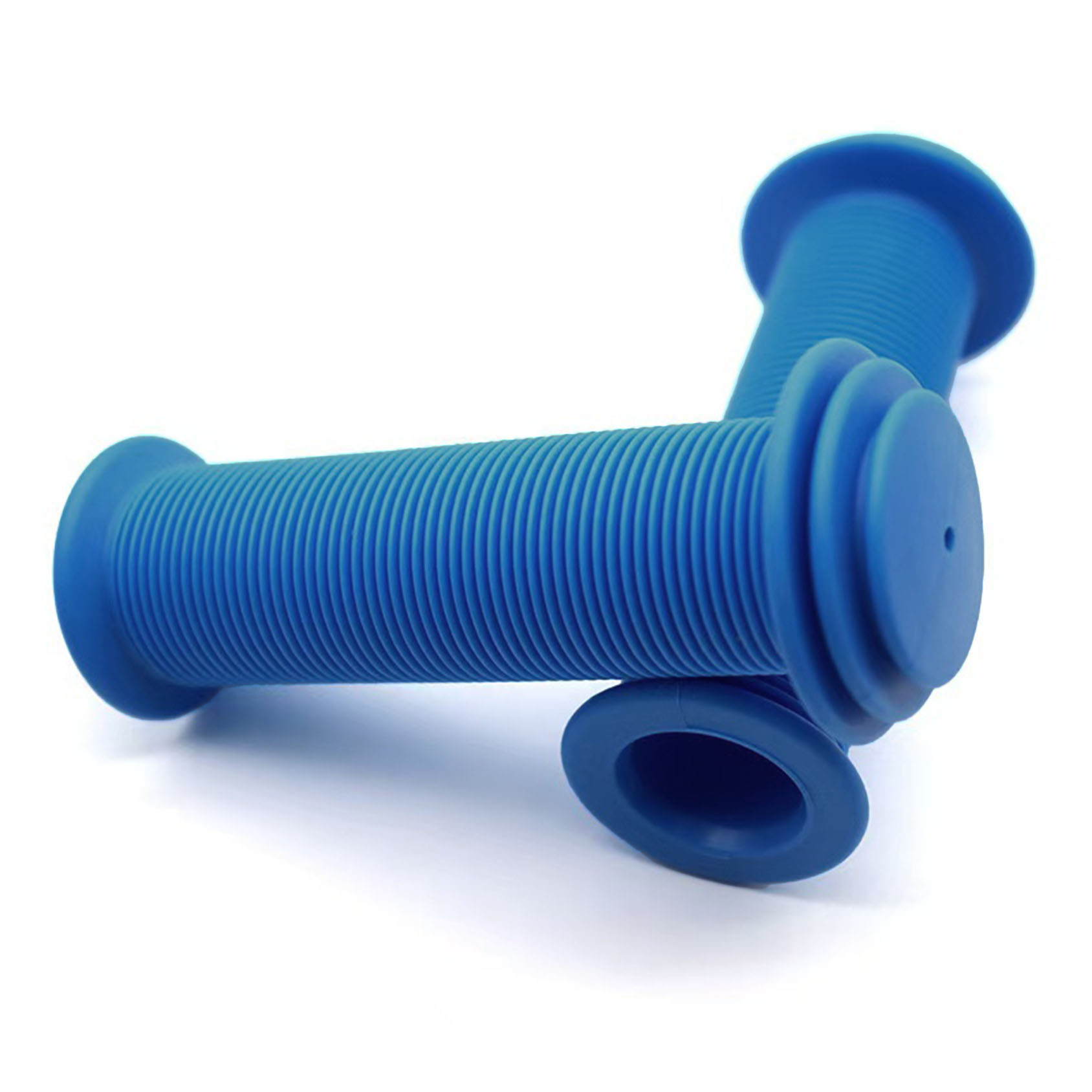 Puños de manillar de bicicleta de goma antideslizantes: aptos para bicicletas BMX, eléctricas, VTB y de carretera y bicicletas para jóvenes, accesorios para bicicletas Bmx: Azul