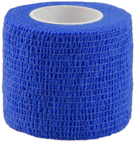6 Rolls 5Cm Zelfklevende Bandage Wrap,6 Pcs Dierenarts Wrap Samenhangend Bandages Voor Honden Hoeses Huisdier Dieren Voor Wrist Healing Enkel: Dark Blue