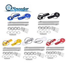 Espeeder Universele Aluminium Bonnet Hood Pin Lock Kit Passen Alle Racing Speed Down Hood Lock Pins