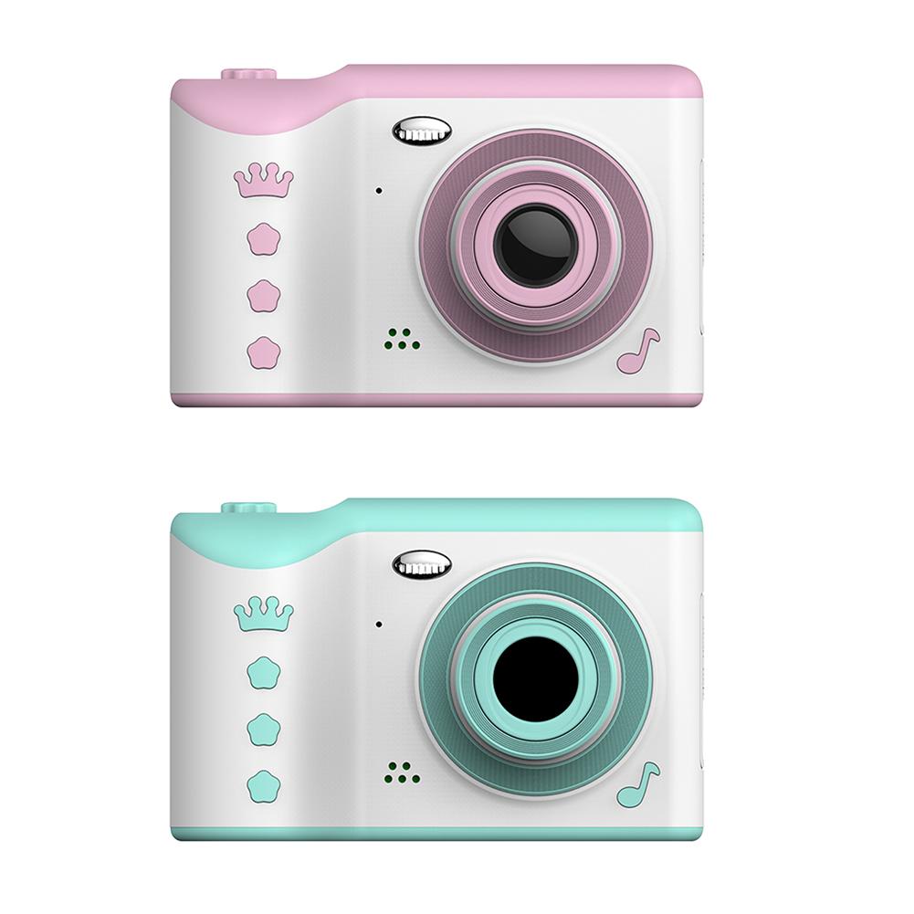 Cámara Digital con pantalla táctil de 2,8 "Full HD para niños, lente Dual de 18MP, para de cumpleaños, compatible con tarjeta TF, grabación de vídeo
