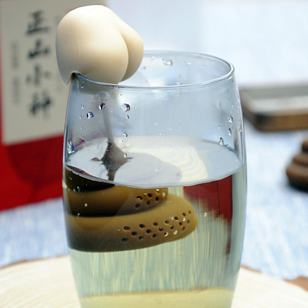 Tea Infuser Tea Strainer Tea Infuser Poop Shaped Tea Strainer For Brew Loose Leaf Tea and Spices excellently