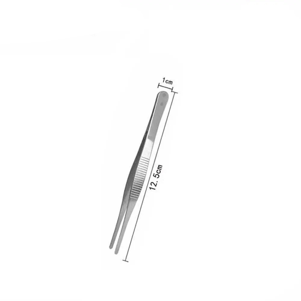 Multifunksjonell grilltang mattang matklips kjøkkenutstyr churrasco-pinsett i rustfritt stål klips buffetgrillverktøy: Himmelblå