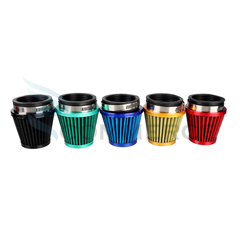 Universeel Motorluchtfilter – Paddenstoeldesign, 60 Mm, Stalen Gaas, Voor Carburateur Of Inlaat, Wasbaar En Herbruikbaar