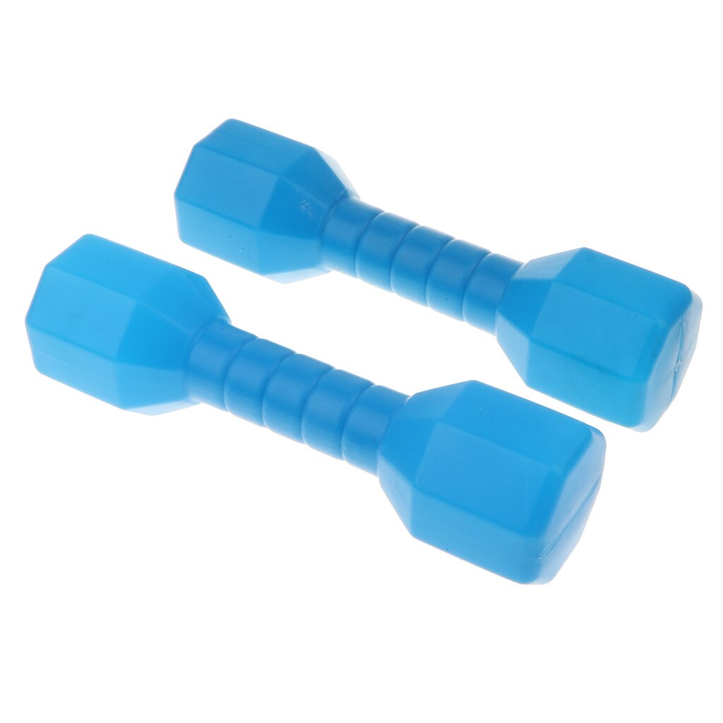 2 stykker håndvægte håndvægte håndvægt til styrketræning i forskellige farver: Blå