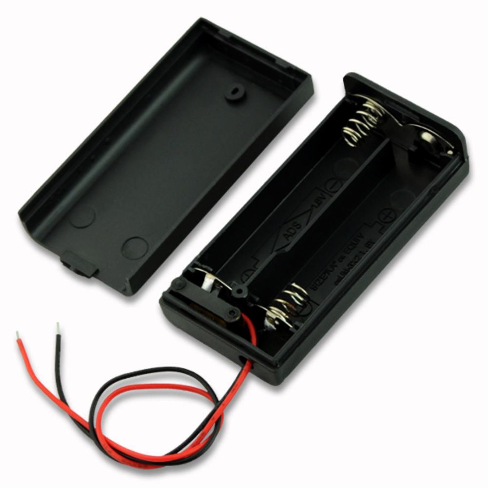 1Pc 4/3/2x Aa Duurzaam Plastic Batterij Houder 4 Size Draagbare Aa Batterij Box Case Draad ondersteunt 1.2V 1.5V Batterij