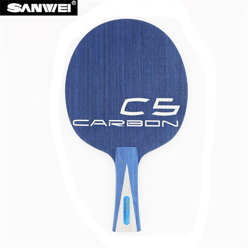 SANWEI C5 LD Carbon Table Tennis Blade Ping Pong Bat Paddle for Fast Attack and Loop