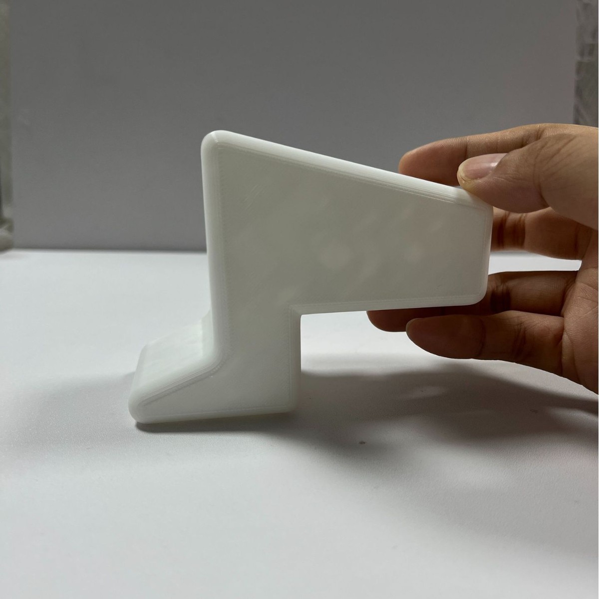Fermaporta da 1 pezzo: cuneo per finestre e porte per carichi pesanti con base antiscivolo, installazione semplice, per casa, ufficio, bagno, cucina: Argento
