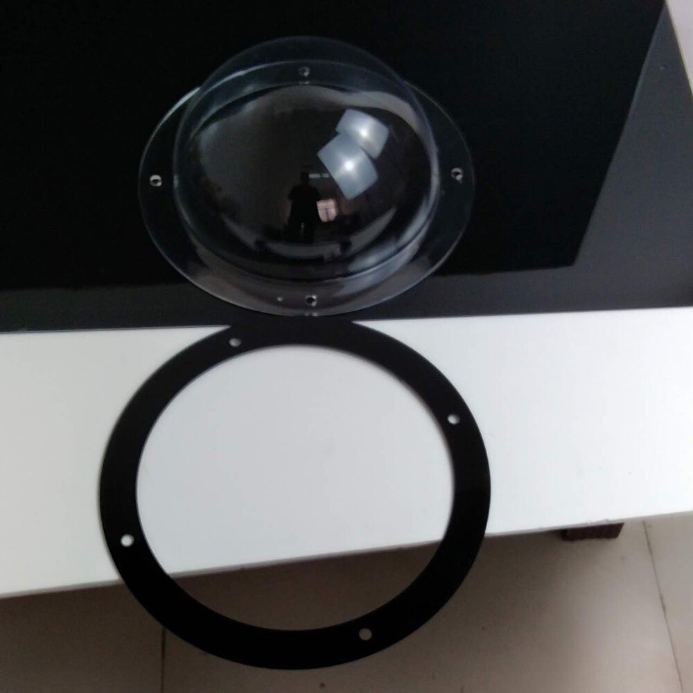 Acrylic Pet Dog Fence Window Cats Dogs Peek Bubble Durable Dome Window Dog Threshold