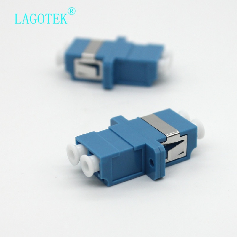 LC UPC Duplex single-mode glasvezel Adapter LC glasvezel koppeling LC UPC Fiber flens LC connector