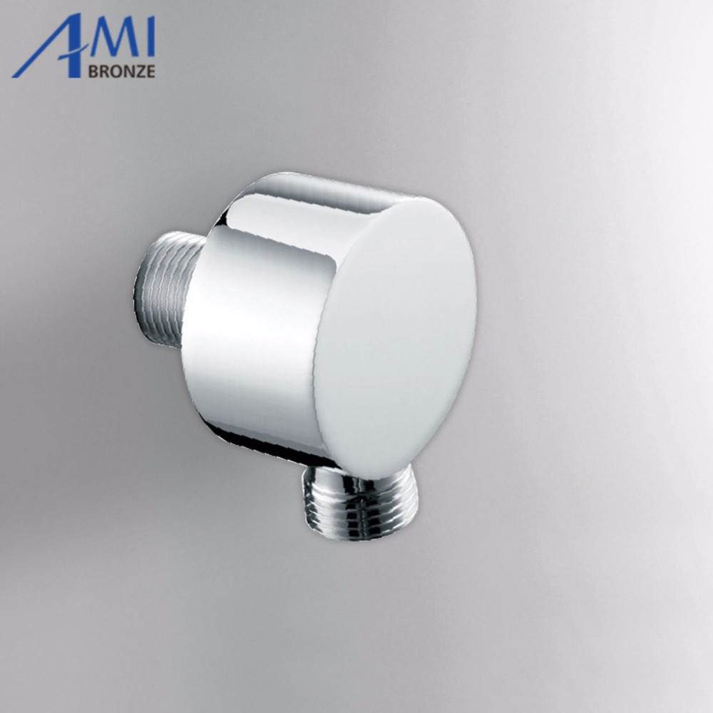 Water Outlet Spout Solid Brass Concealed Shower Plumbing Hose Connector