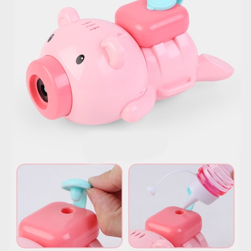 Macchina Per bolle macchina automatica Per bolle con liquido Per bolle un cinturino da polso oltre 600 bolle al minuto giocattolo soffiante Per bolle Per bambini Bo