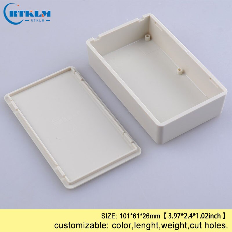 DIY project enclosure box abs plastic enclosure junction box electronic instrument cases small wire connection box 101*61*26mm