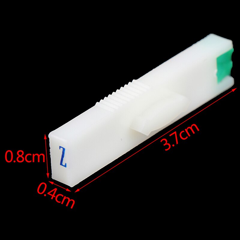 1 Set Detachable English Alphabet Letter Stamp Plastic Rubber Stamps Scrapbooking Set for Marking