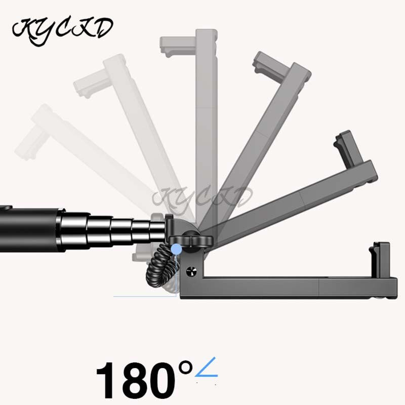 Handheld Selfie Stick 71CM Extendable With Remote Shutter Button 3.5mm Cable Wired Selfie Monopod Self-Timer For Android IOS