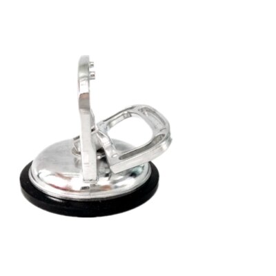 Vacuum Suction Cup Glass Lifter Powerful Glass Tile Carrier Gripper Sucker Plate for Glass Tiles Mirror Granite Lifting Tool: Aluminum alloy singl