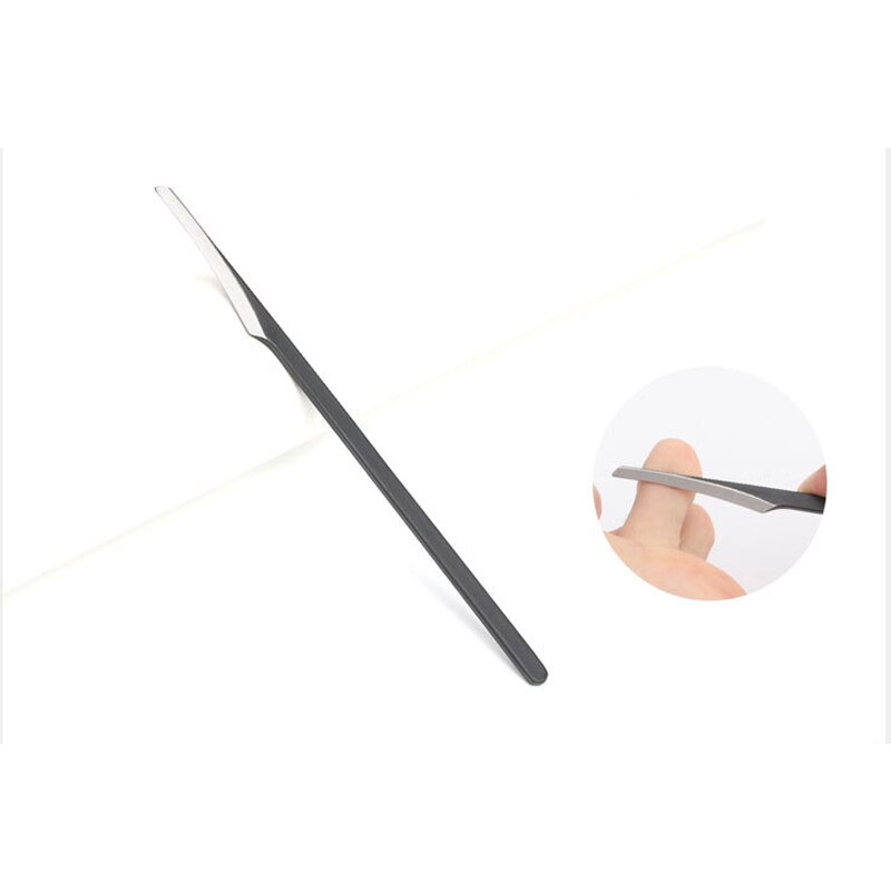 Pala para quitar piel muerta hecha a mano, herramienta para cortar piel, cuchillo para esculpir, 1 unidad: 04