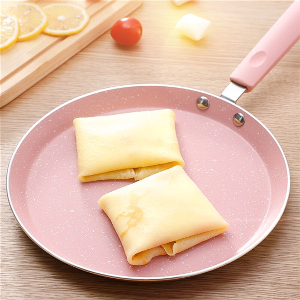 Panne 26cm stekepanne wok panne hjem hage induksjon komfyr nonstick panne pannekake panne gass ovner stekepanne brød eggpanner kokekar