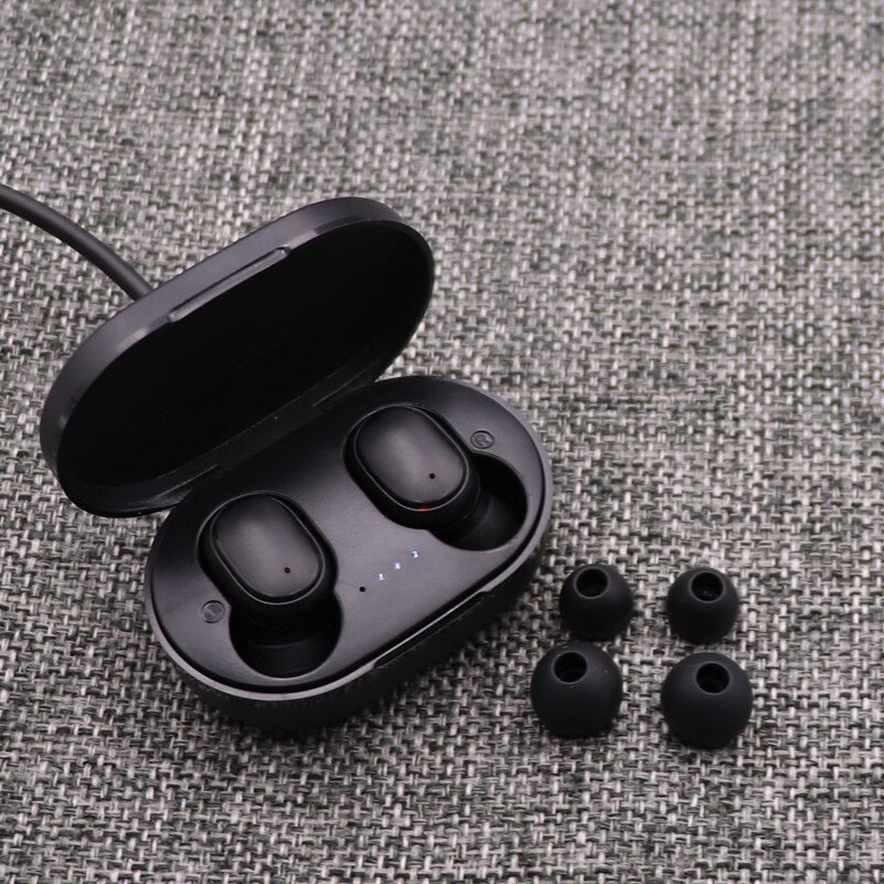 A6S TWS Drahtlose Bluetooth 5,0 Kopfhörer Für Xiaomi Redmini Airdots Headset Lärm abbrechen Ohrhörer für Huawei SamgSung