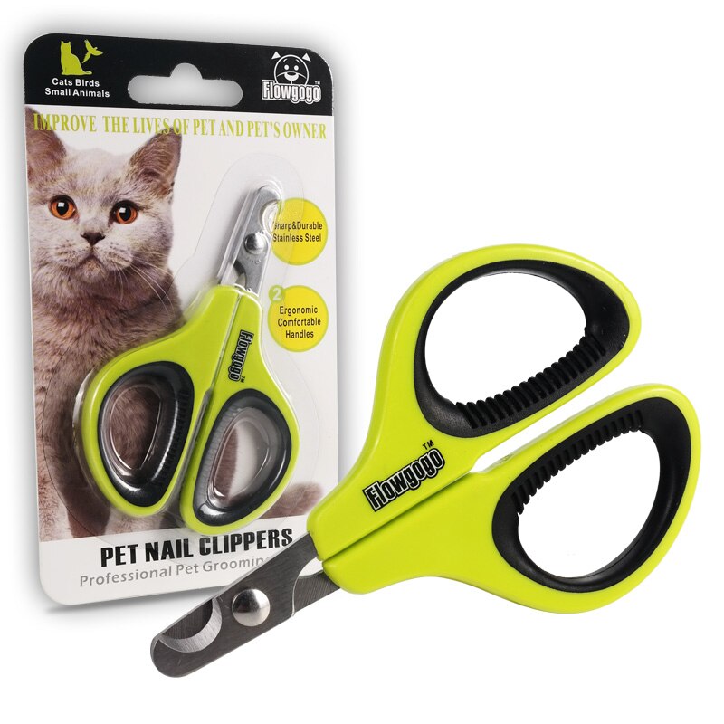 FLOWGOGO Professionele Rvs Kat Nagelknipper Huisdier vogels Nail Schaar Nail Cutter Puppy Pet Grooming