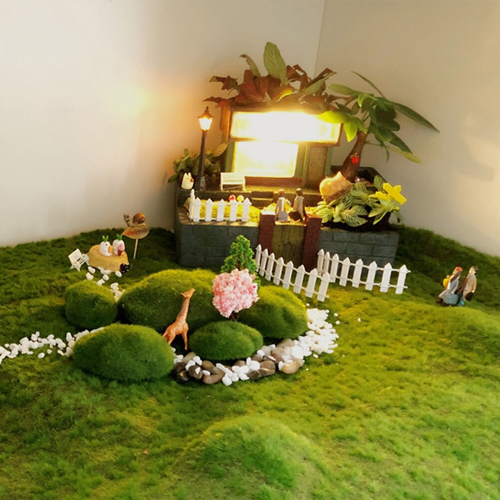 12 Stck Künstliche Moos Steine Moos Ball Kleine Mitte Große Moos Felsen Grünen Graden Dekorative Simulation Moos Für Blumentopf garten