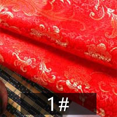 Bruiloft decoratie Wit brokaat stof satijn Jacquard cheongsam stof avondjurk tissue JA27