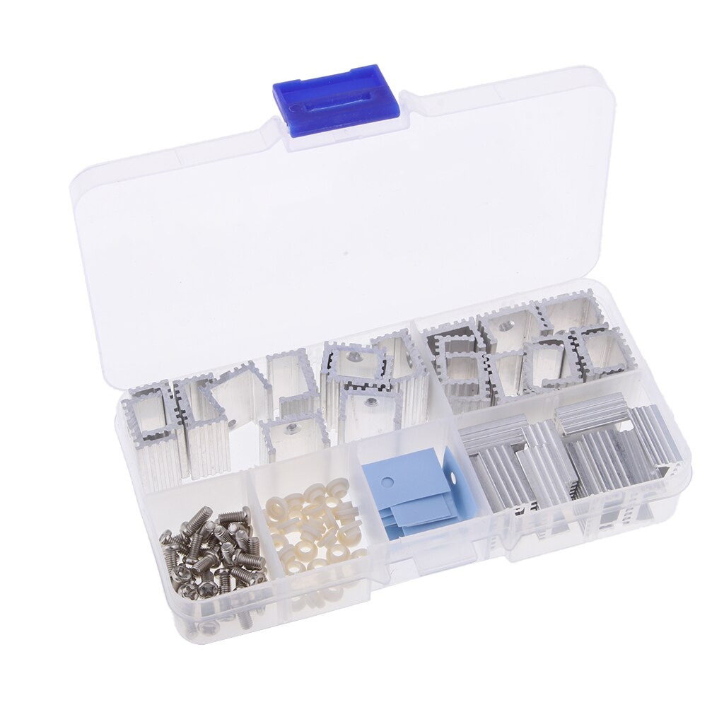 Kits de dissipateur de chaleur à Transistor de carte de développement ailettes de refroidissement pour TO-220