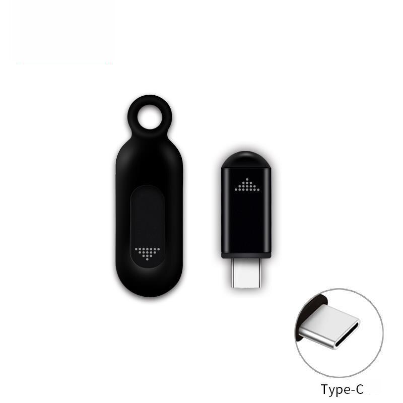 IR Geräte Drahtlose Infrarot Fernbedienung Adapter Handy, Mobiltelefon Infrarot telefon Absender Für IPhone/Mikro USB/Typ-C: Pro Typ-c Schwarz