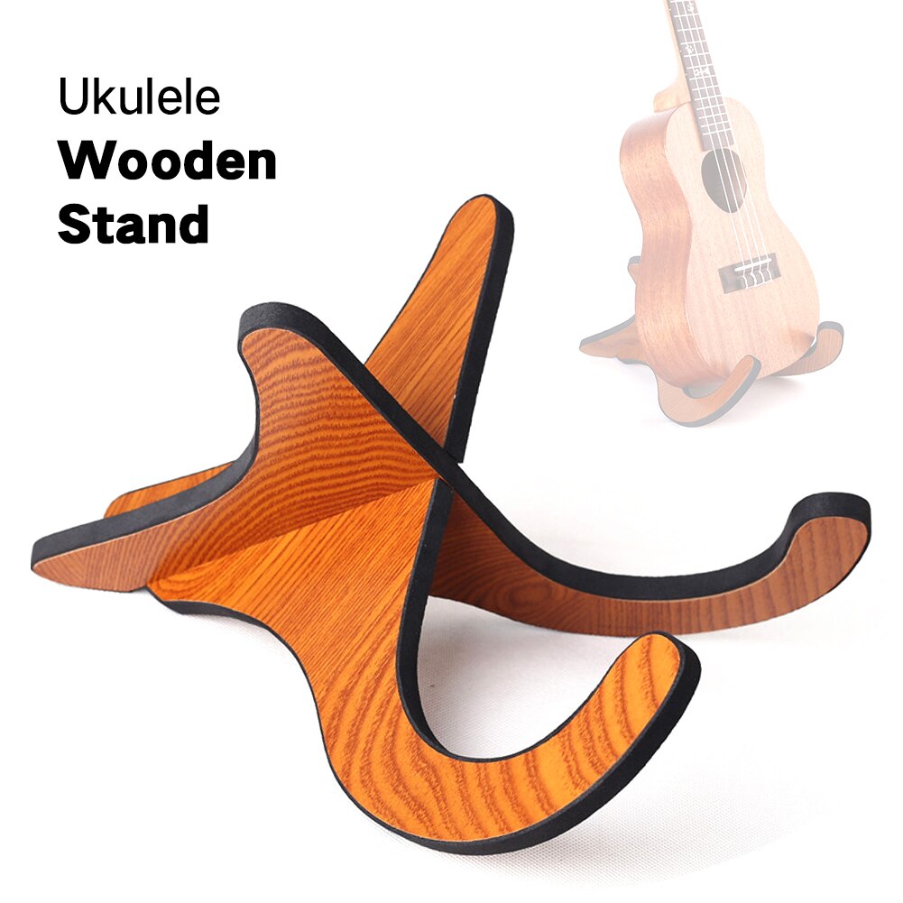Violin Stand Fold Elaborate Holder Sturdy Musical Instrument Ukulele Sturdy Violin Stand Musical Instrument Wood Elaborate