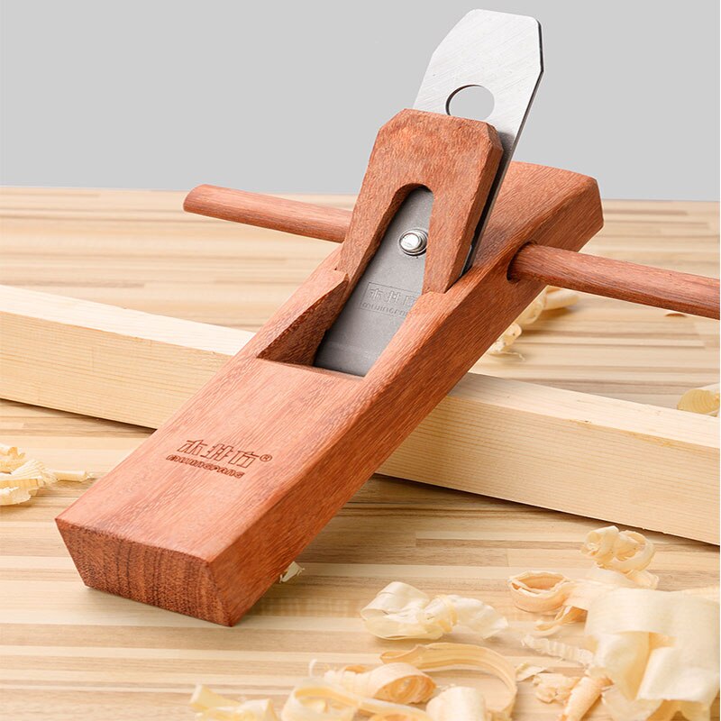 Mahogany Hand Planer For Woodworking Edge Wood Trimming Tools Carpenter Artistic Mini DIY Portable Woodcraft Tools
