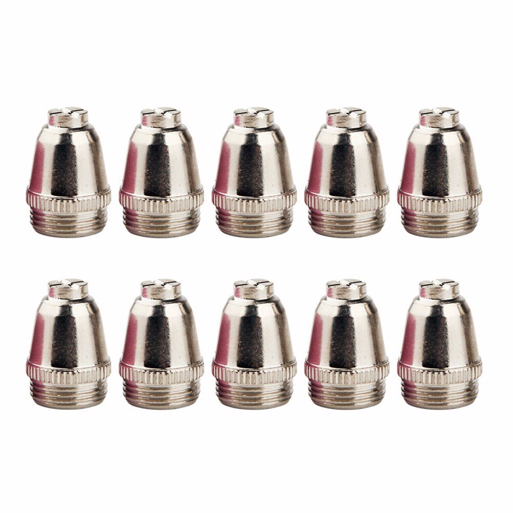 Plasma Cutter Consumables Parts Pink Shield Cup Ceramic Nozzle Fit Amico CUT-50HF 50 Amp Non-touch Pilot Arc Welding Tool