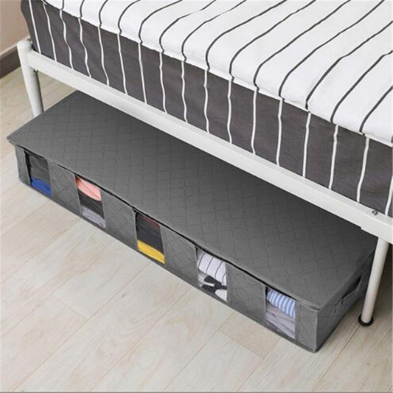 Doek Organizer Kledingkast Schoenen Doos Dekbed Opbergtas Onder Bed Multi Functie Grote Container