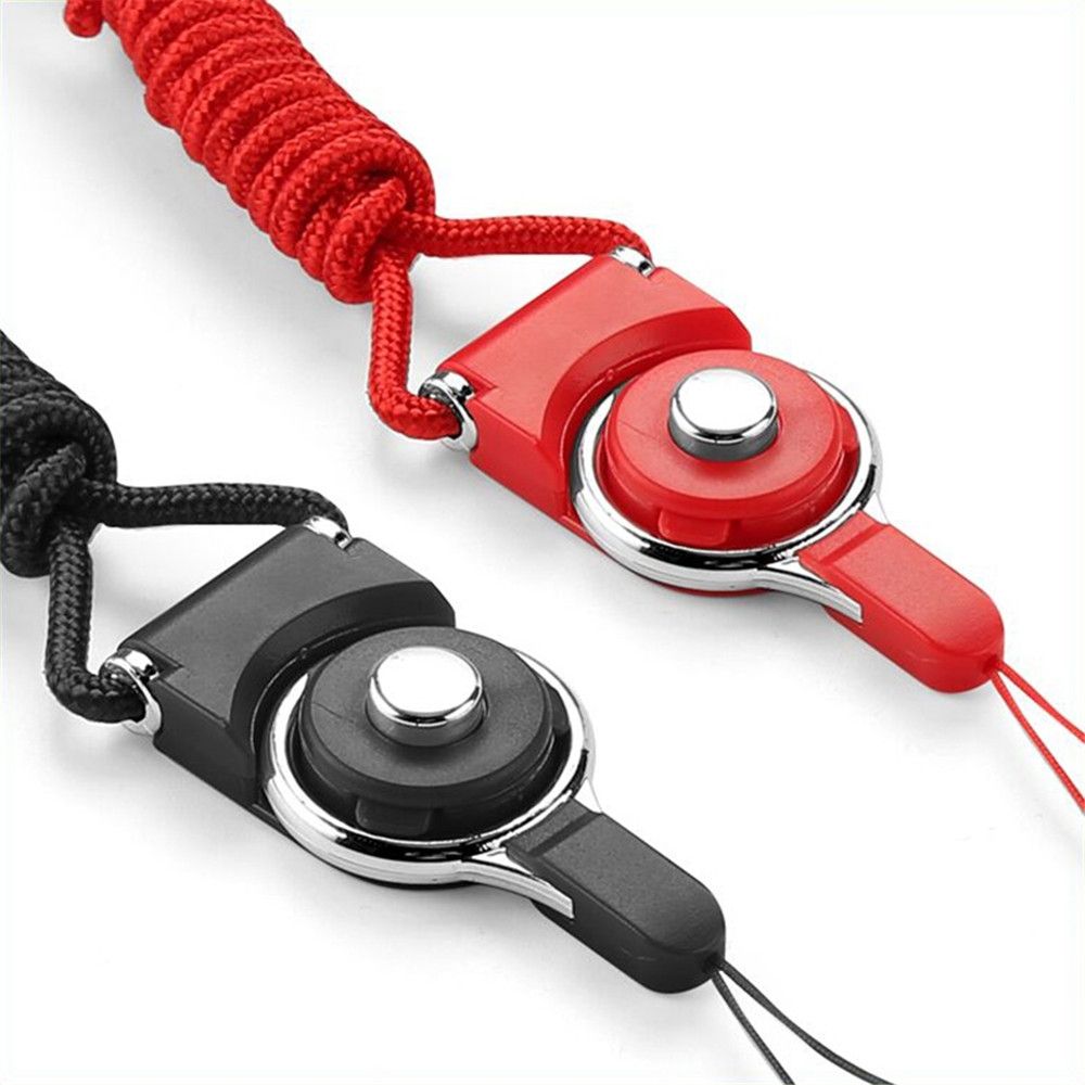 3 pièces Badge bobine doigt anneau lanière porte-Badge cou sangles pour téléphone portable rétractable porte-clés sangles corde papeterie