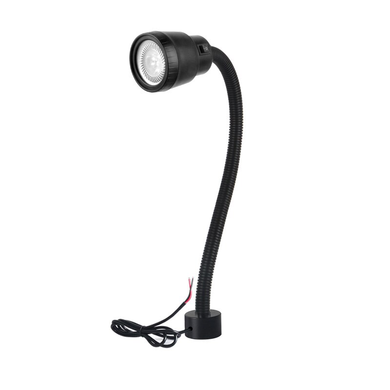 Y6 3W 5W 24V 220V Vervangbare Lamp Cnc Led Machine Werklampen Machine Tool Light Draaibank led Draaibank Lamp: 24V Magnetic base / 3W