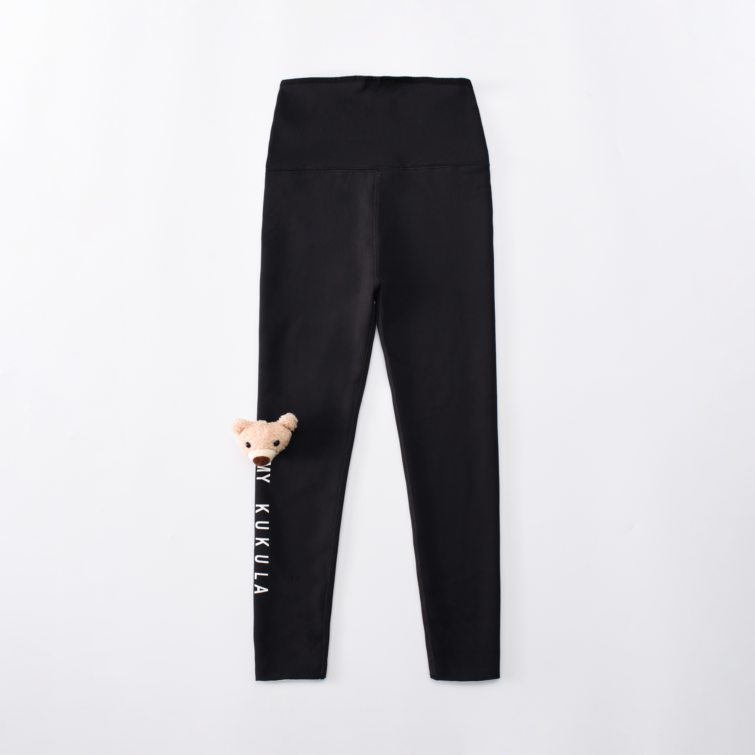 School Kids Seamless Leggings High Waisted Teenage Girls Sports Leggings With Bear Girls Fitness Yoga Pants Girl Sport Leggings