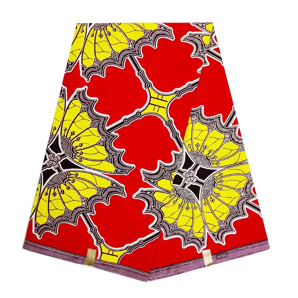 Echte Wax Ankara Nigeriaanse Afrikaanse Echte Wax Stof 100% Katoen Stof Print Naaien Stof Voor Vrouwen