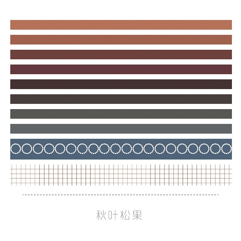 10 sztuk/paczka klasyczny styl angielski taśma Washi DIY dekoracji Scrapbooking planista taśma maskująca naklejki artykuły biurowe: B