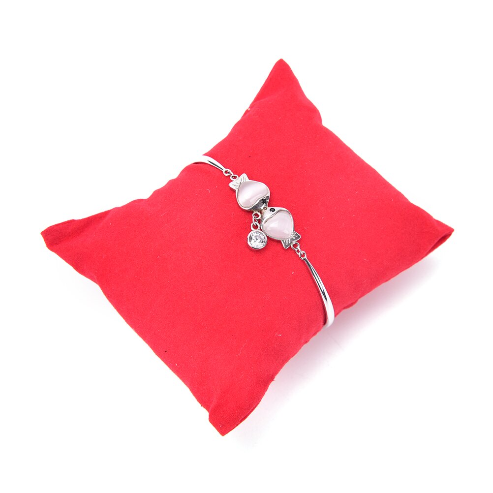 Neue 5 teile/los Schmuck Armband Armreif Kissen Display Halter Uhr Halter Display Kissen Armband Kissen Kissen
