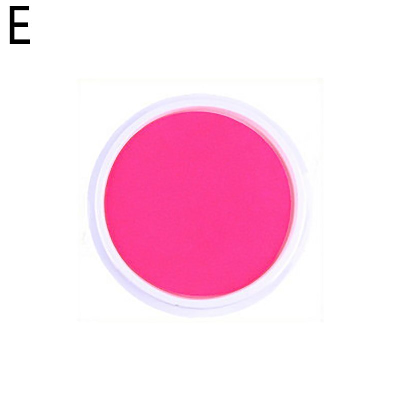 9 kleuren diy stempel vingerverven knutselen kaarten maken handafdruk modder voor kinderen kleurrijke vingerverven inkt gewassen: 5