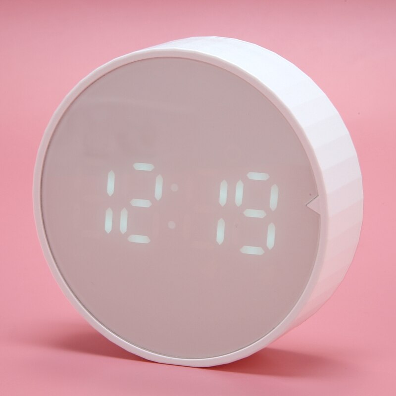 Electronic LED Alarm Clock Smart Wake Up Luminous Mini Digital Clock
