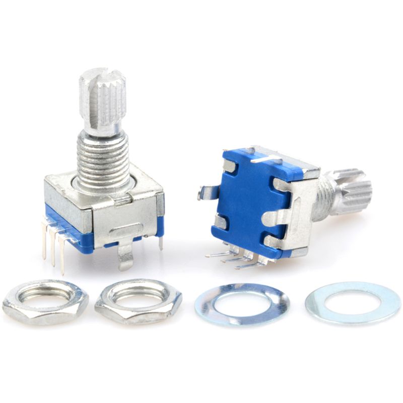 5 Stks/set 15/20 Mm Digitale Potentiometer Pruim Handvat EC11 Encoder Codeerschakelaar Met 5 Pin Voor Dvd speler Monitor