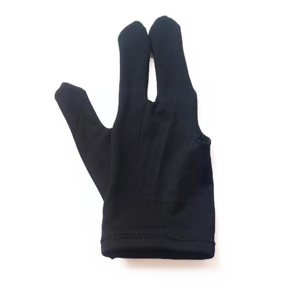 Drie Vinger Handschoenen Snooker Handschoen Speciale Sport Biljart Grade Handschoenen Apparatuur Hoge Vingerloze Meubi Q4z1