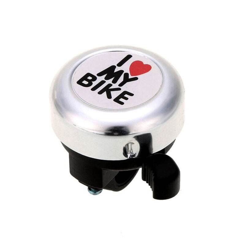 Ik hou van mijn fiets'fietshoorn - luide aluminium fietsring & fietspedalen aluminium behuizing voor racefietslager fietspedaal