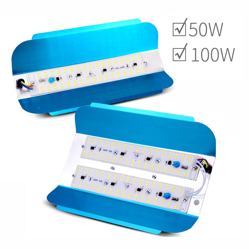 Borbede ledet lys 50 w / 100 w / 220 v til innendørs / utendørs / byggeplass / drivhusområde som krever belysning