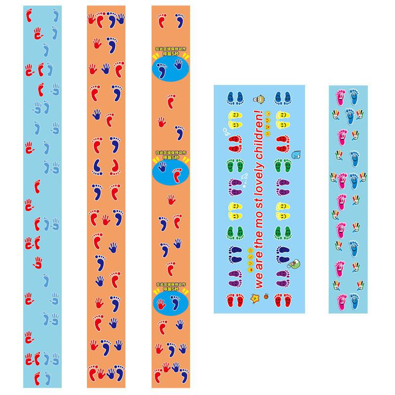 Kid Jumping Carpet Hands Feet Game Mat Baby Jump Lattice Team Game Sports Pad Childhood Indoor Outdoor Toys Team Building Props