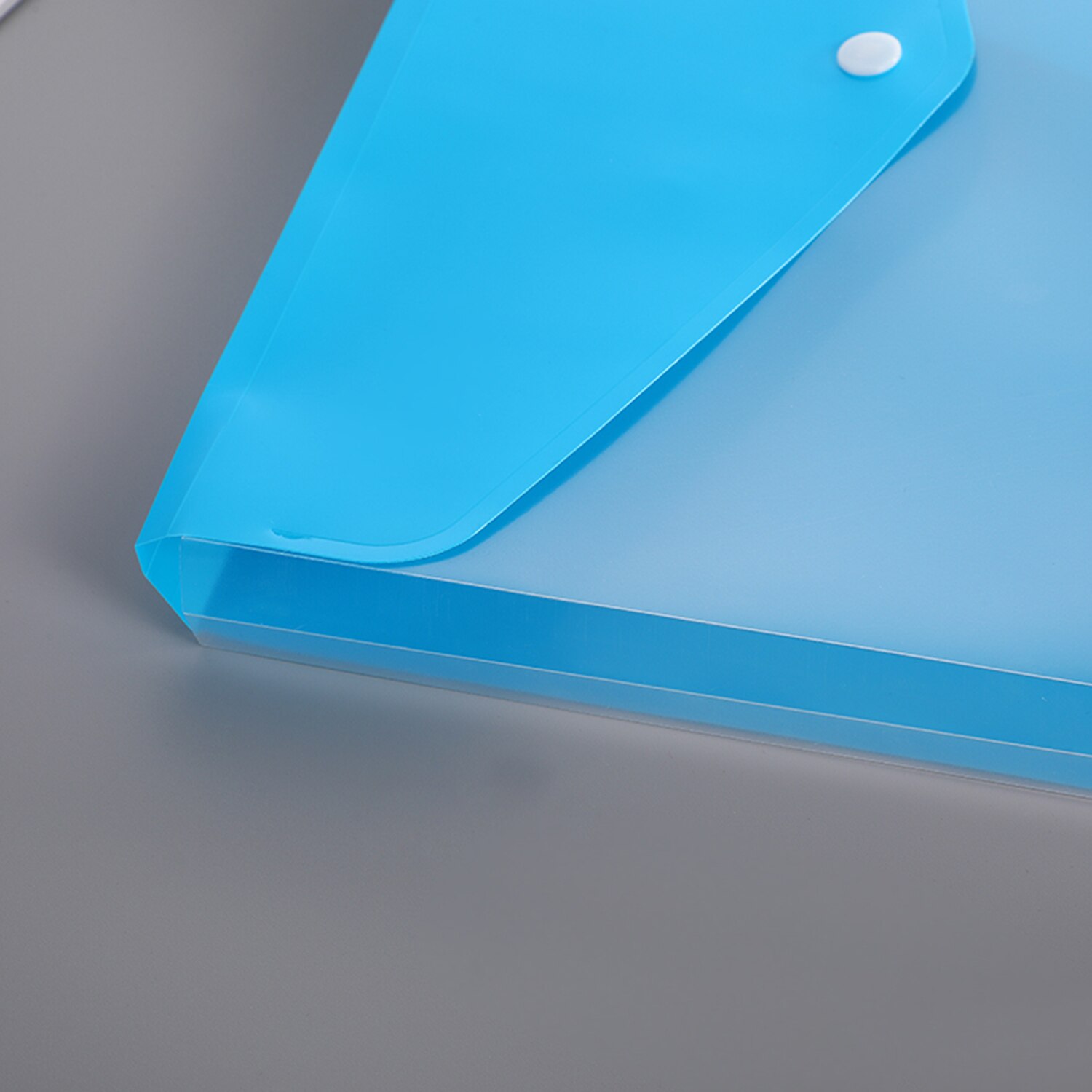 A4 Size Plastic Envelopes File Folder with Label Pockets Expanding Paper Documents Organizer for School Home Office