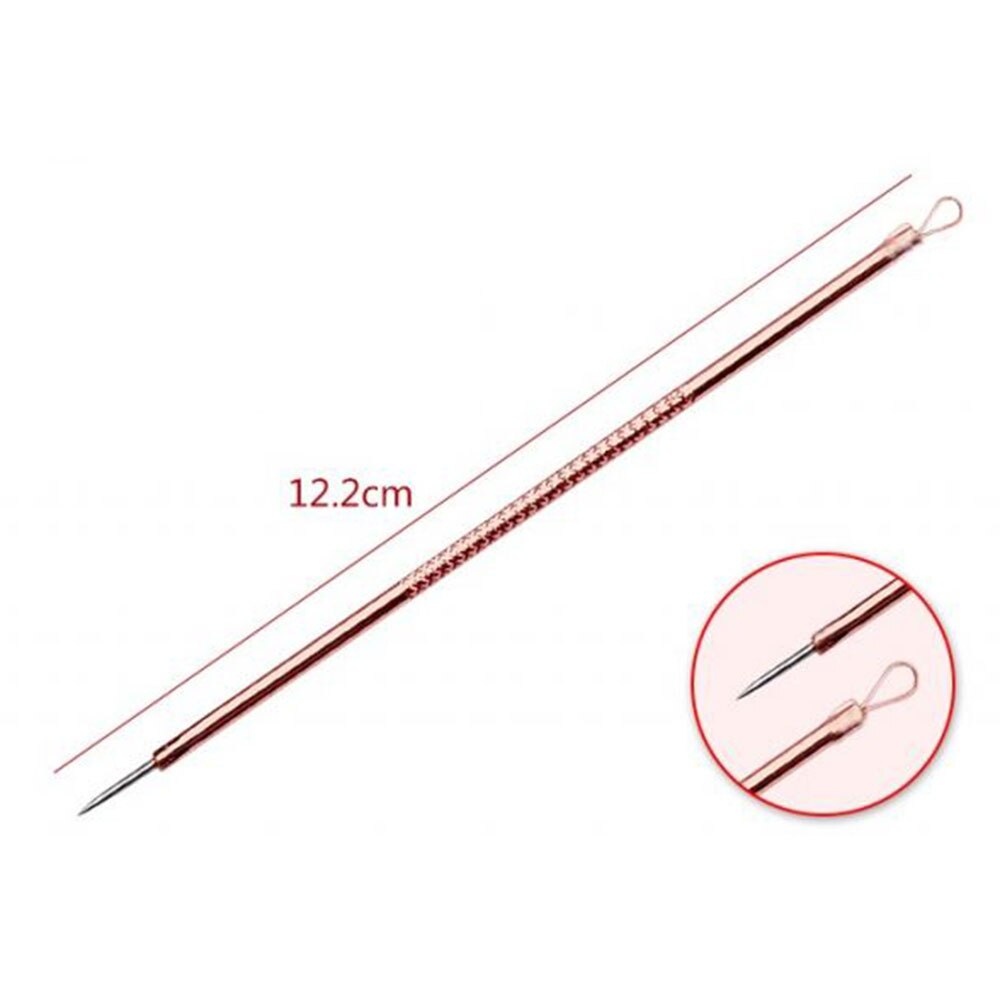 4 pièces point noir tête blanche comédon Spot bouton défaut extracteur Kit d'outils