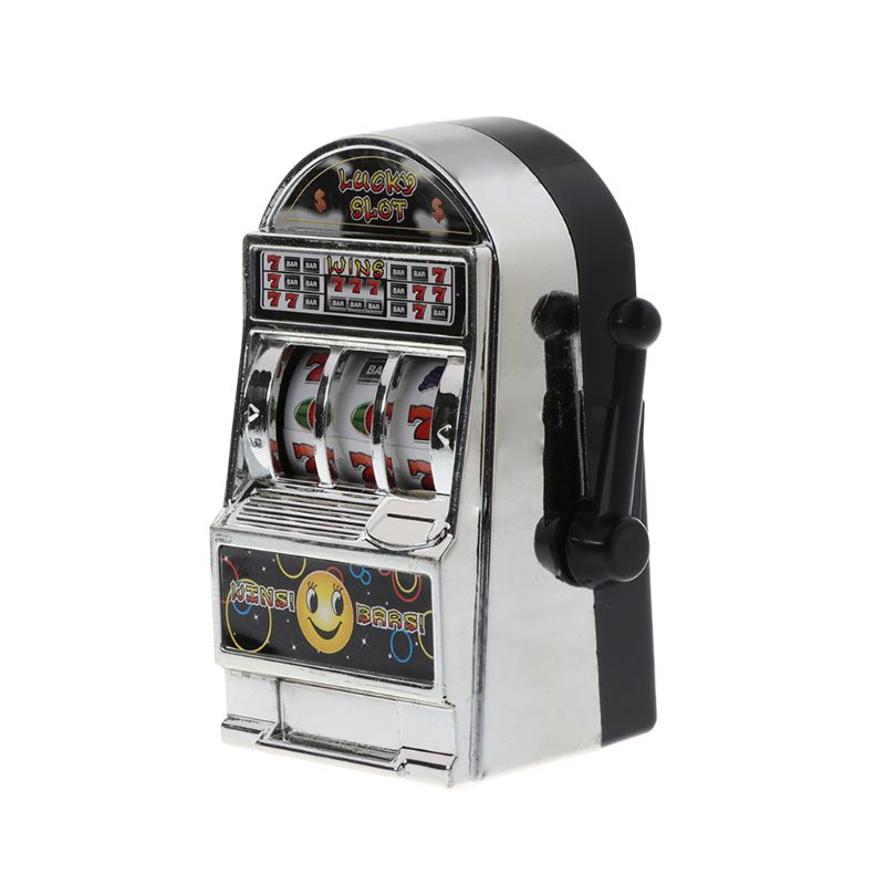 1pc heldig jackpot mini frukt spilleautomat moro bursdag låve pedagogisk leketøy 62kf: Flis